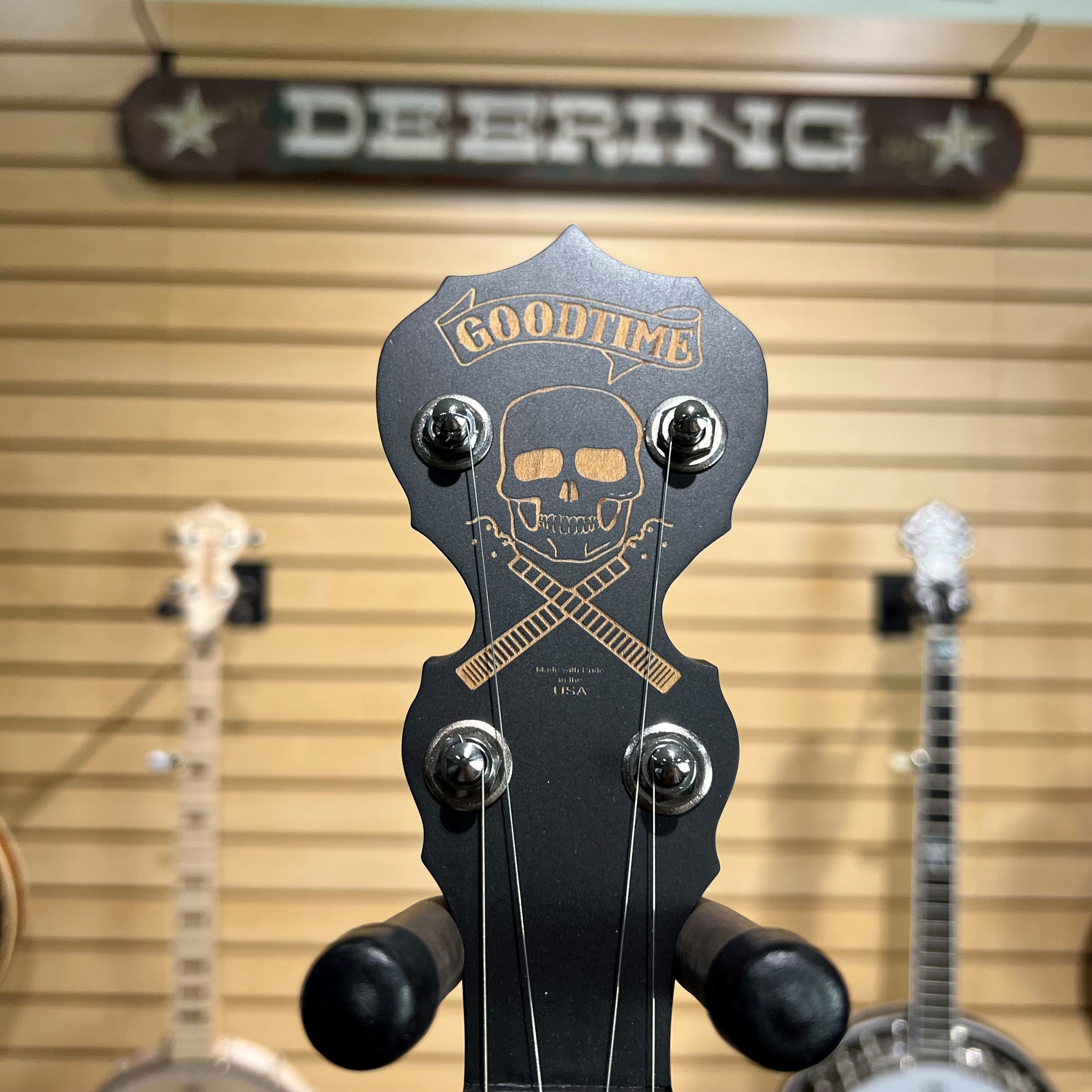 Artisan Goodtime Skull Custom| Showroom Banjo