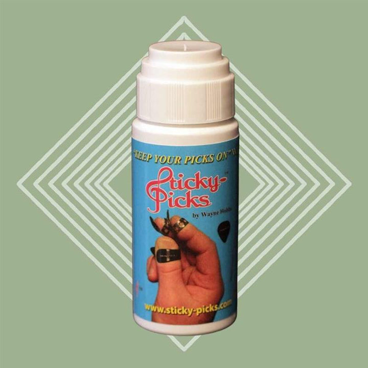 Sticky Picks, green background