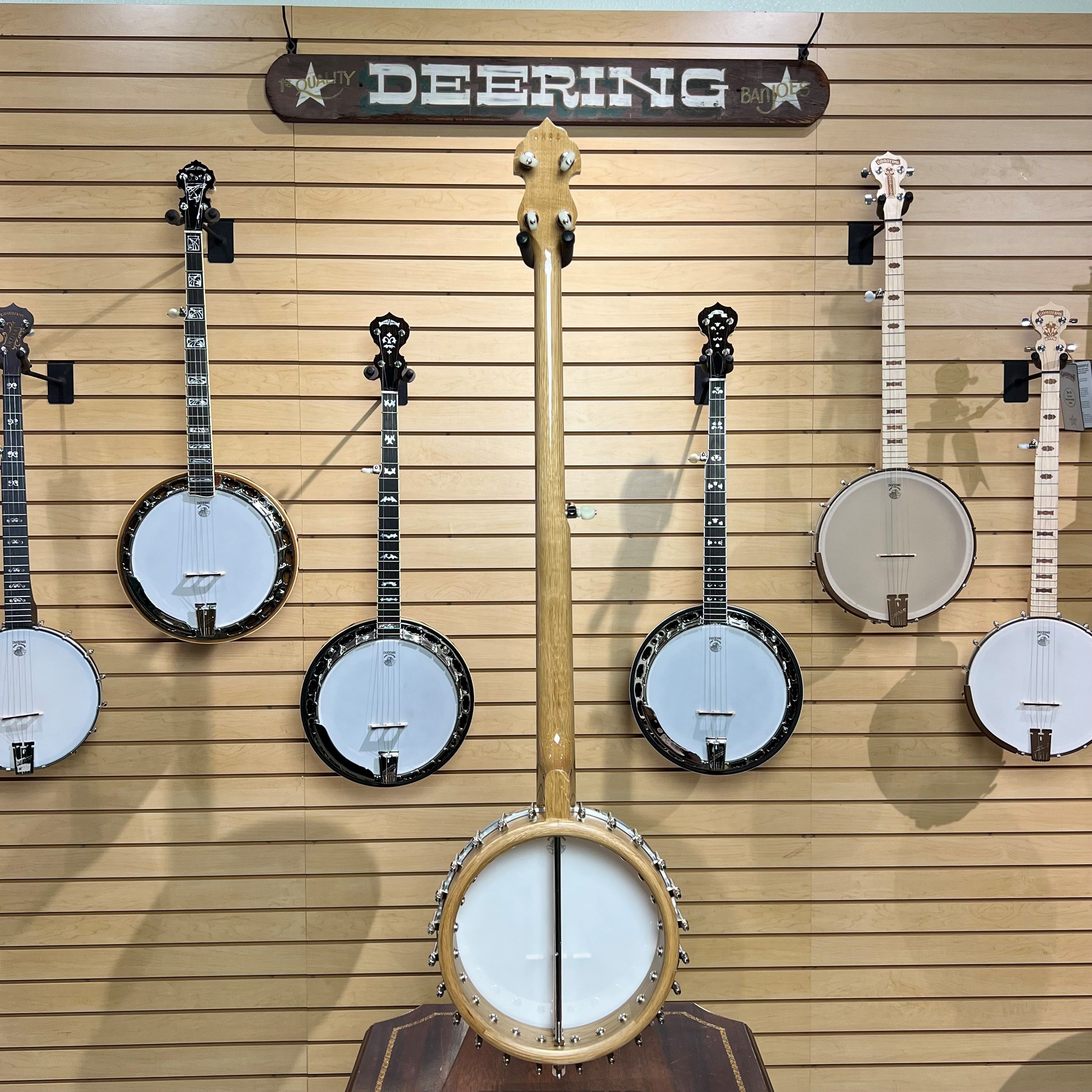 Vega White Oak Long Neck 11" | Showroom Banjo