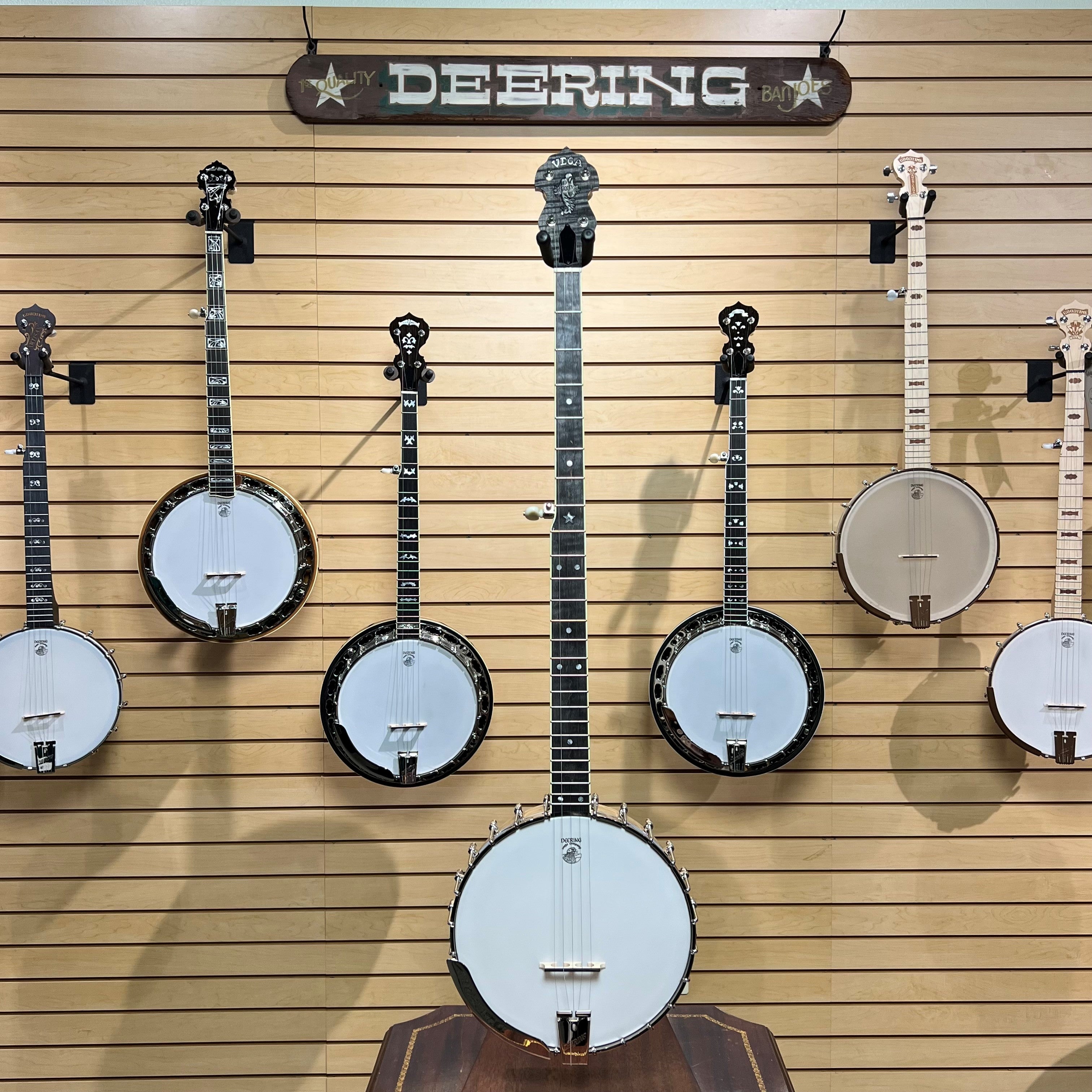 Vega White Oak Long Neck 11" | Showroom Banjo