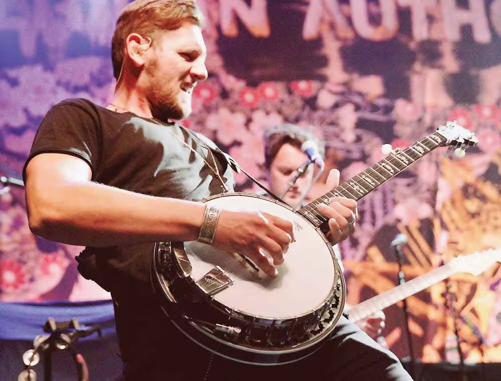 Deering Banjo Artist Inquiries - American Authors Banjo Player
