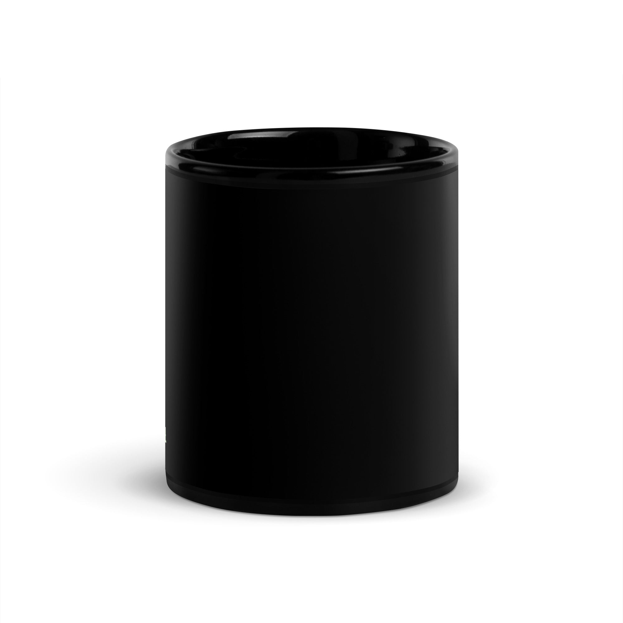 Banjohead Black Glossy Mug