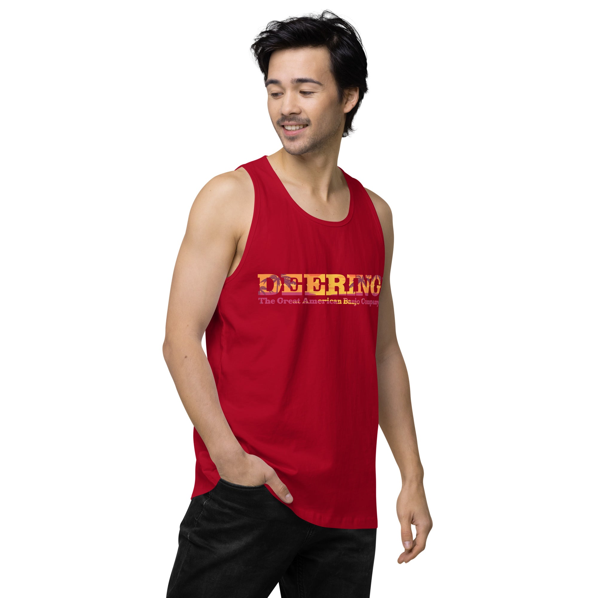 Deering Sunset Premium Tank Top