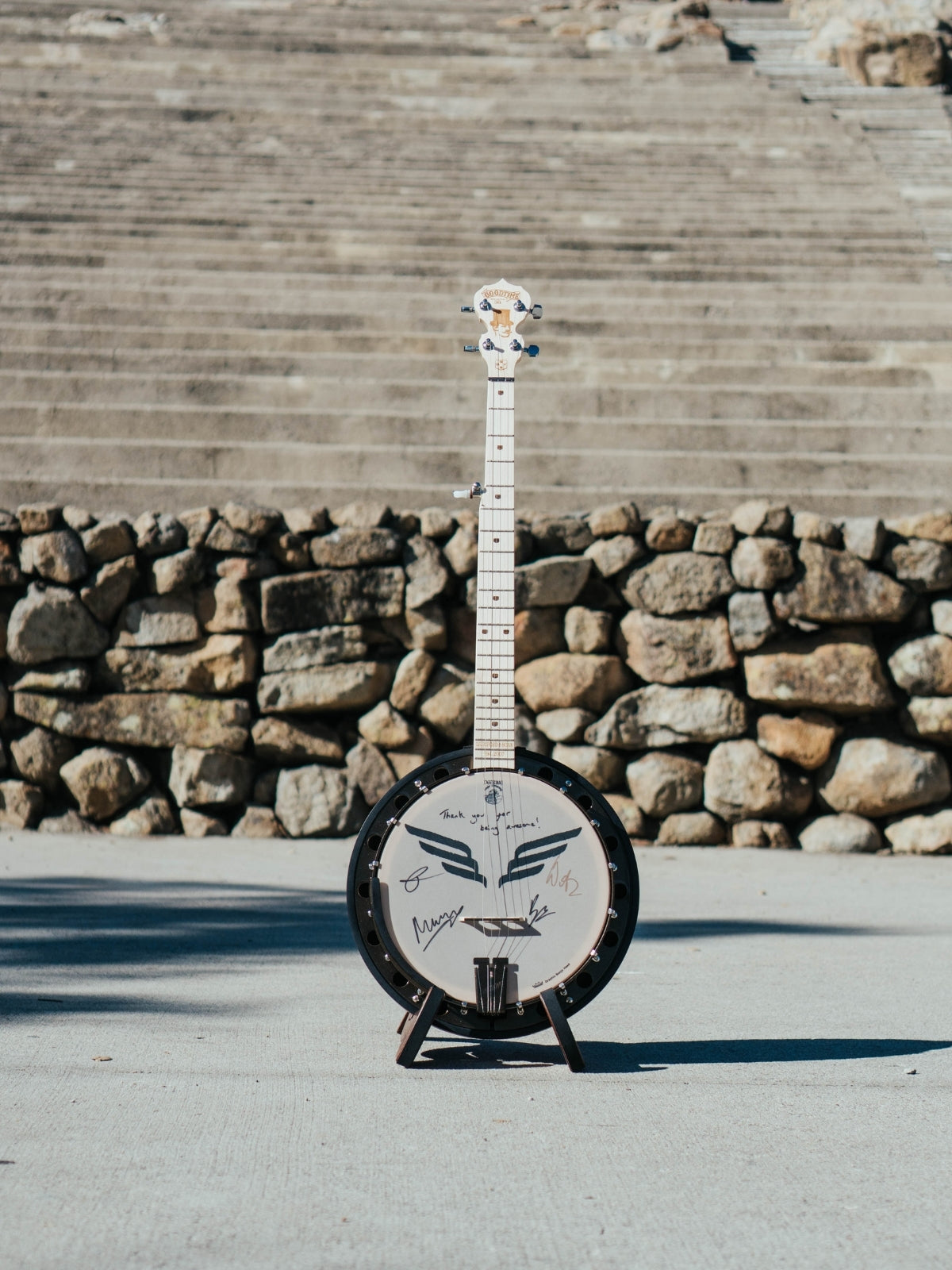 Mumford & Sons Giving Tuesday Banjo