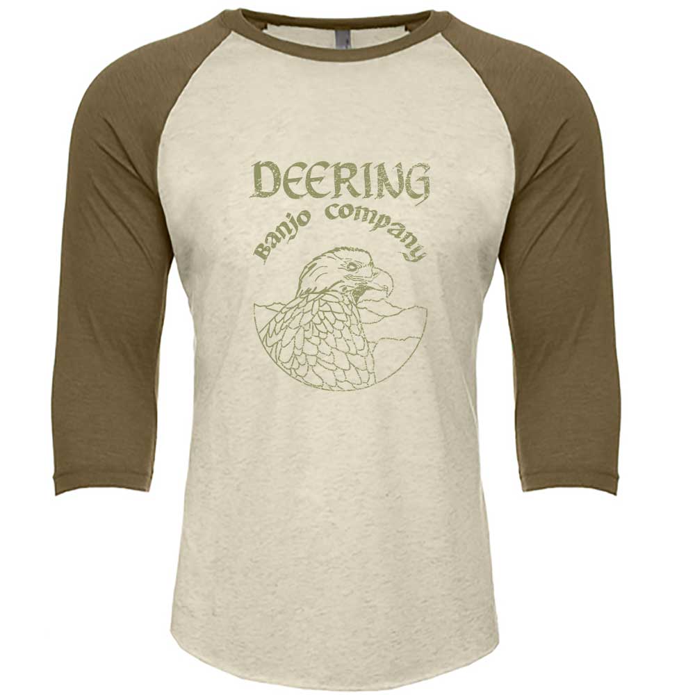 Deering Eagle Baseball Shirt olive