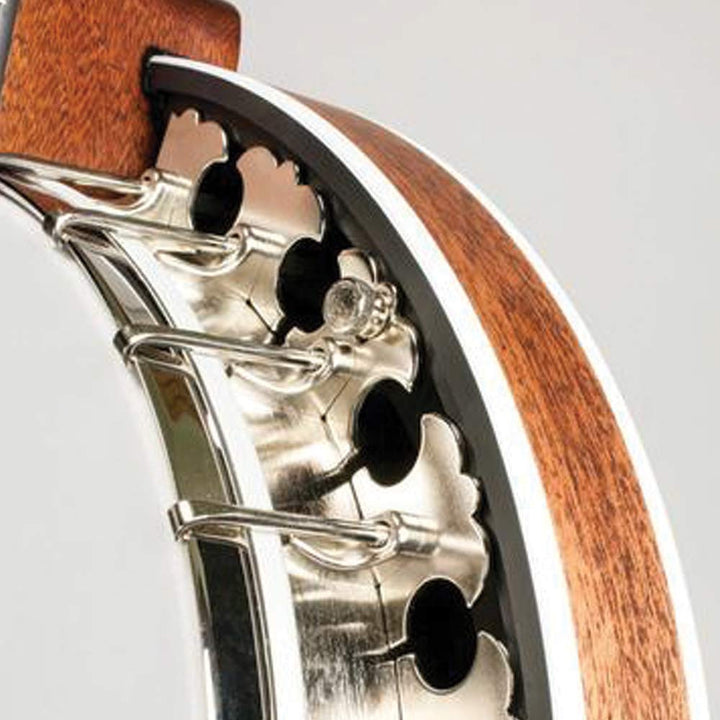 Deering Boston 17 Fret Tenor Banjo Flange