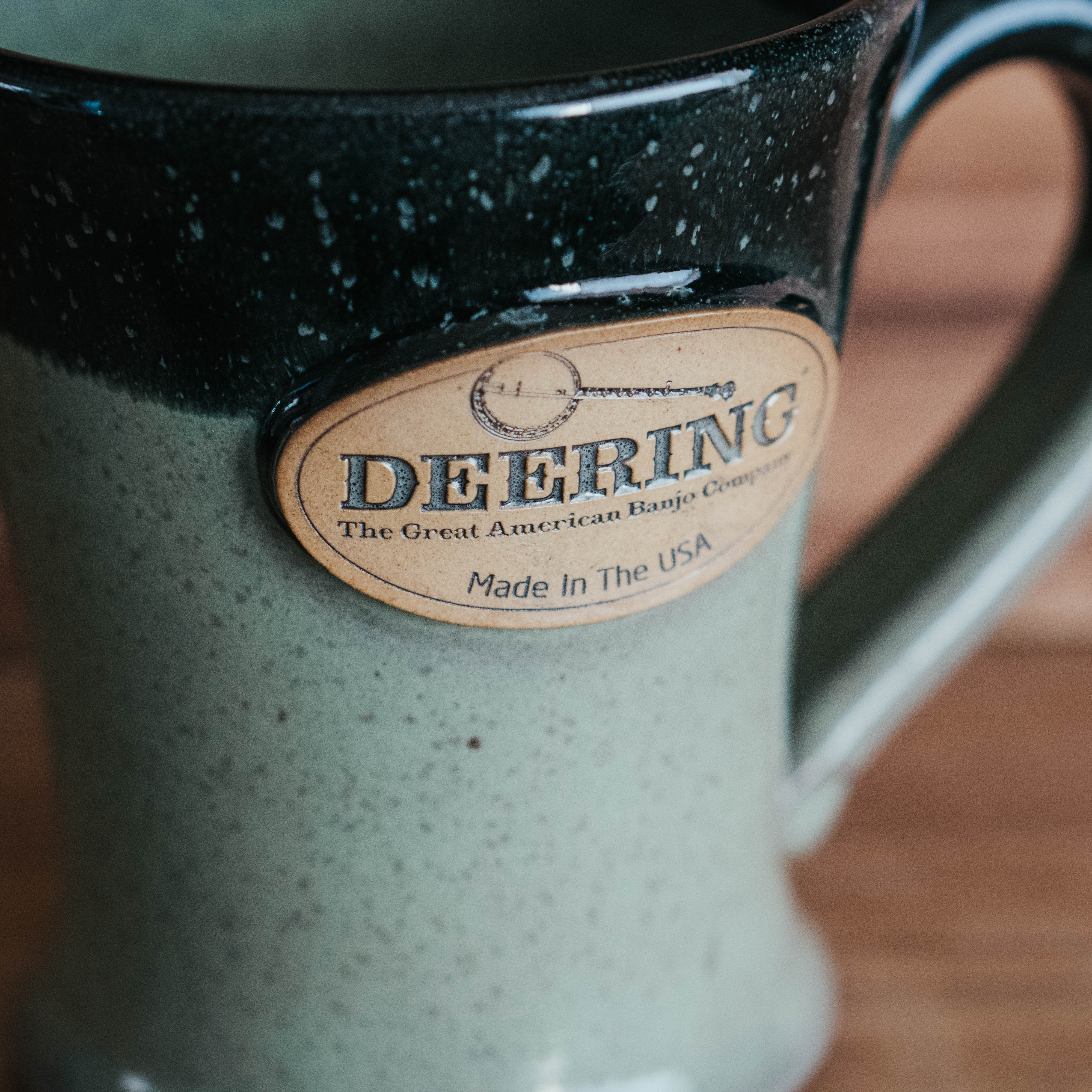 Deering Stoneware Mug Close Up 2020