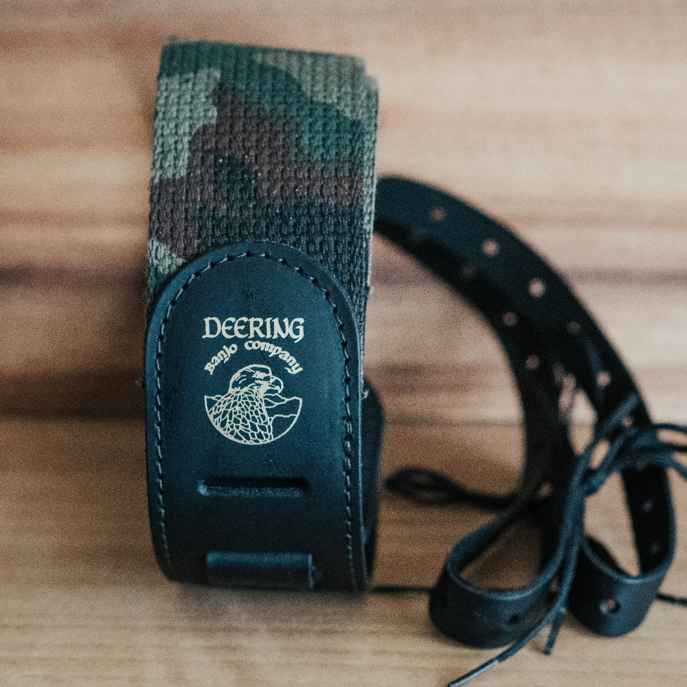 Cotton Camo Cradle Strap Front View
