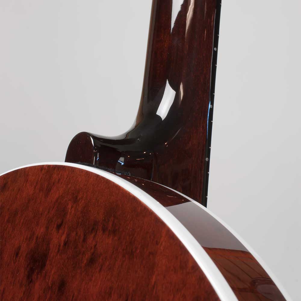 Deering Eagle II Acoustic/Electric 5-String Banjo - neck joint back