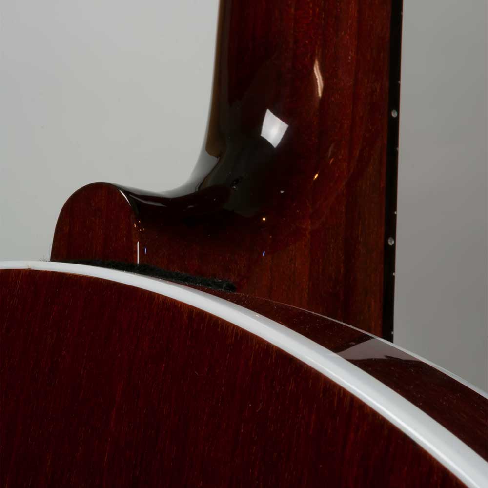 Deering Eagle II 5-String Banjo - neck joint back