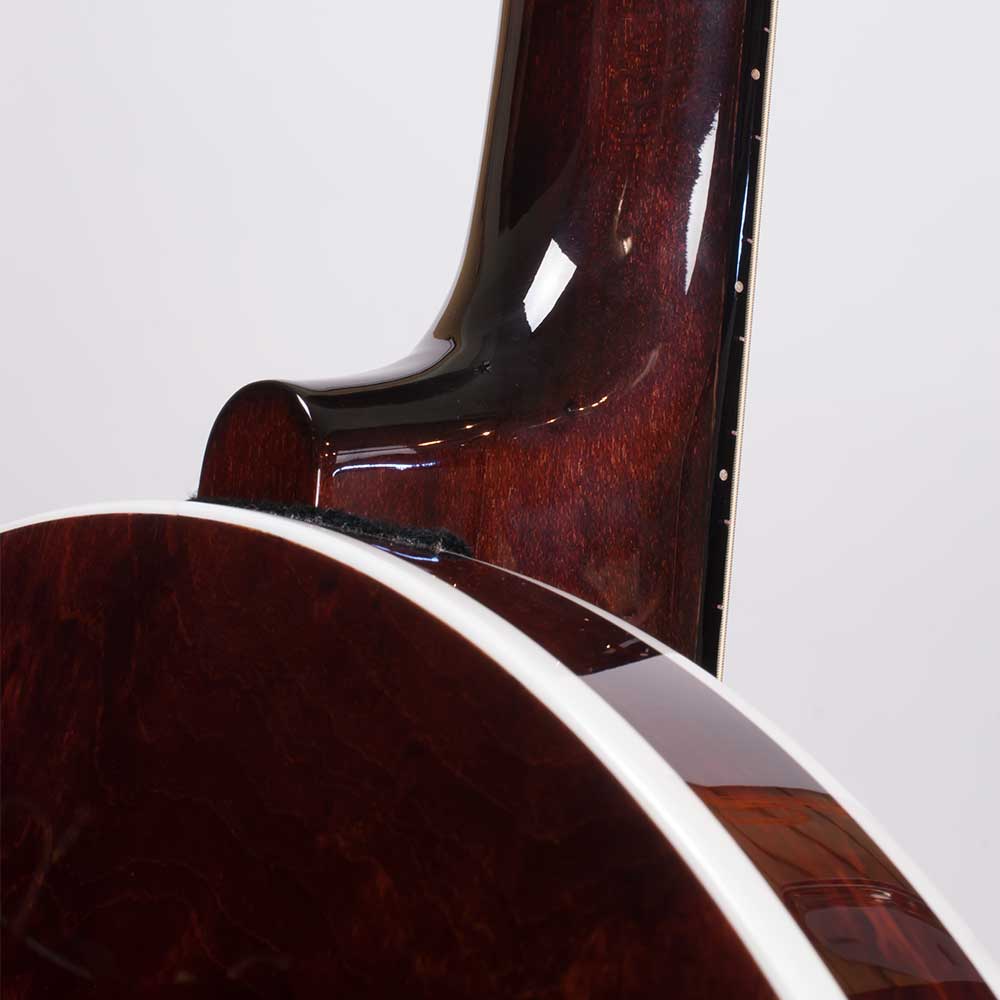 Deering Eagle II 6-String Banjo - neck joint back