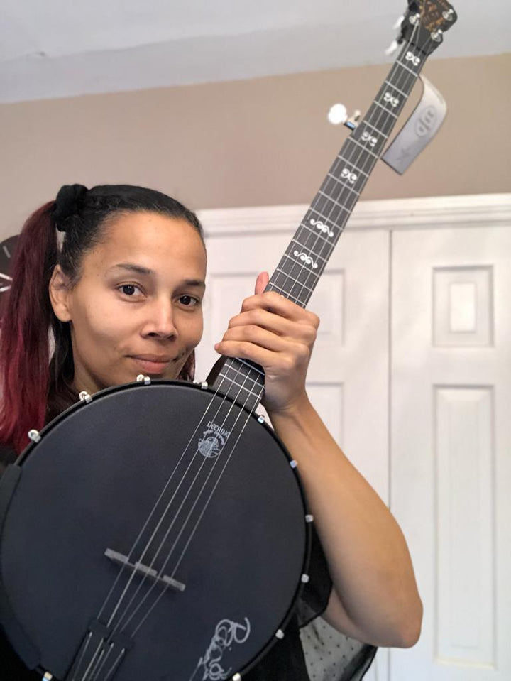 Rhiannon Giddens Giving Tuesday Charity Banjo