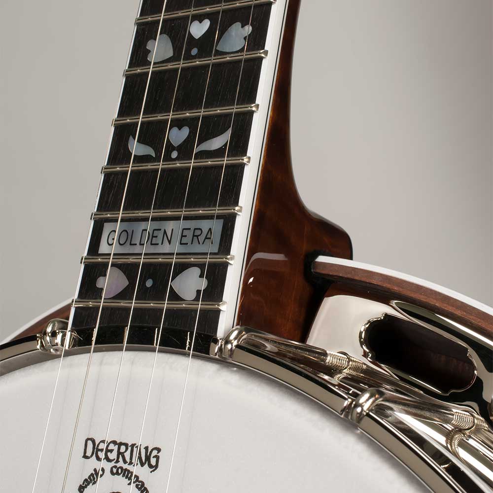 Deering Golden Era 5-String Banjo - neck joint front