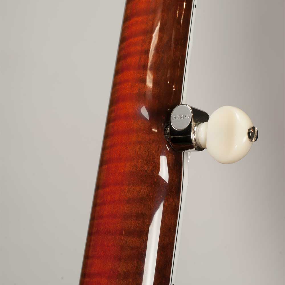 Deering Golden Era 5-String Banjo - neck back