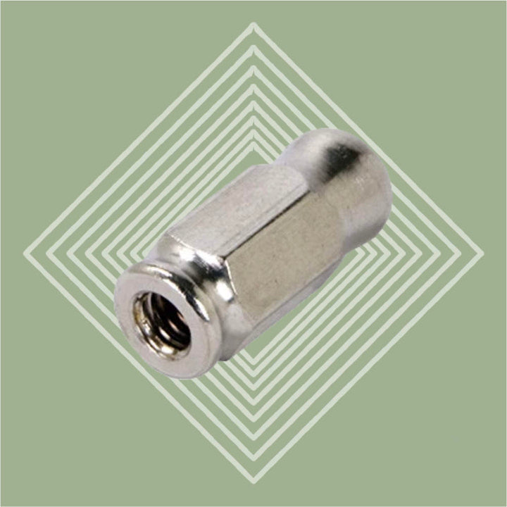 Banjo Hex Nut, green background