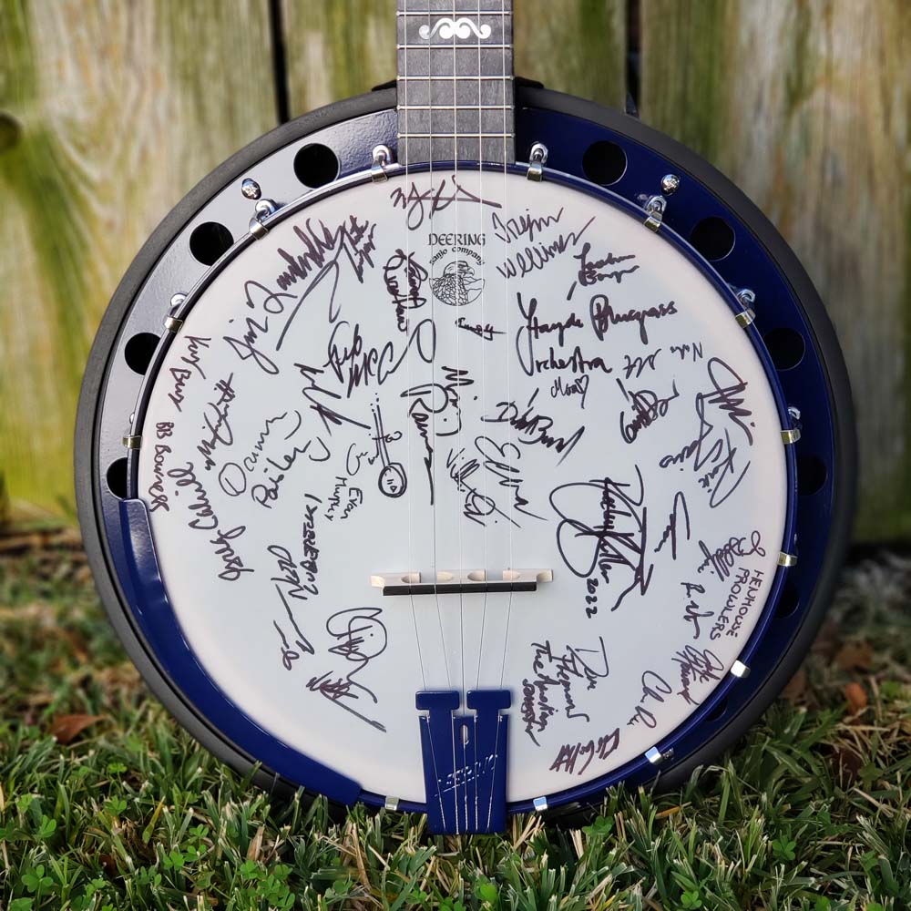 Bluegrass Ambassadors Giving Tuesday Banjo