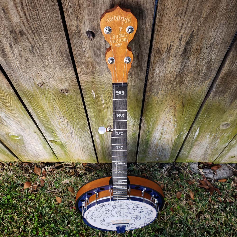 Bluegrass Ambassadors Giving Tuesday Banjo