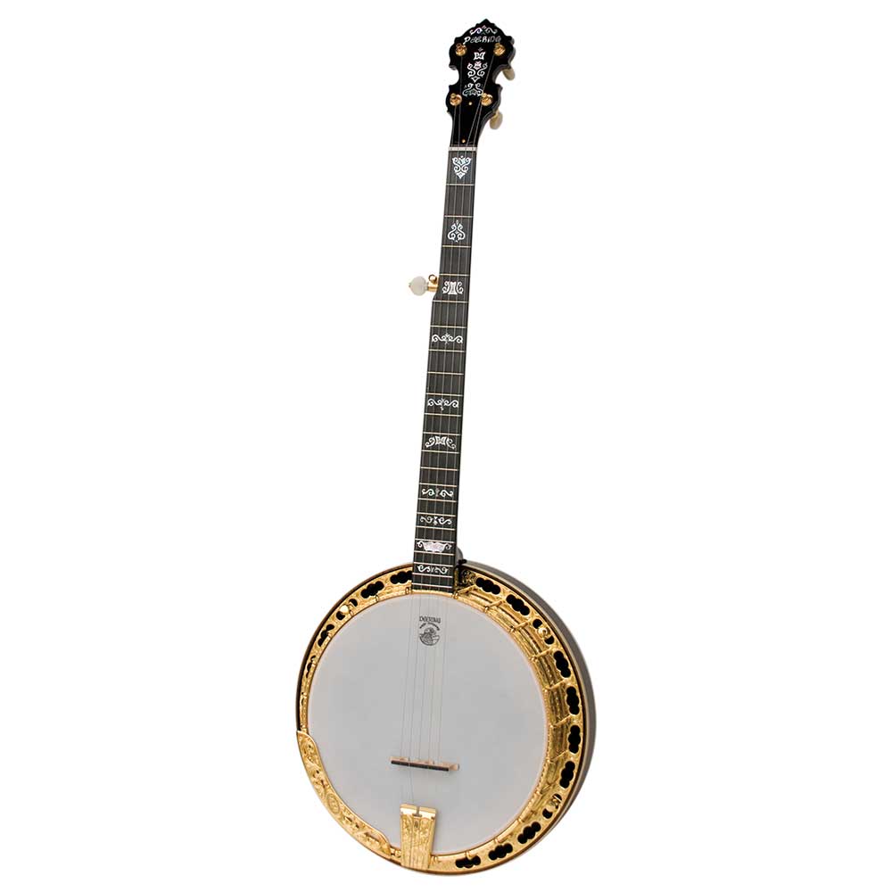Deering Jens Kruger Signature Model banjo with 06 tone ring - front