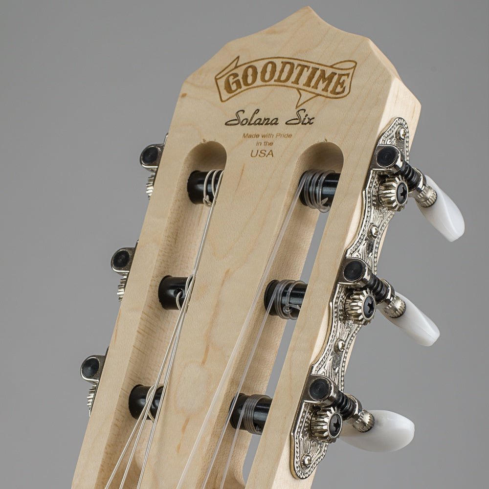 Goodtime Solana 6 Banjo - peghead front