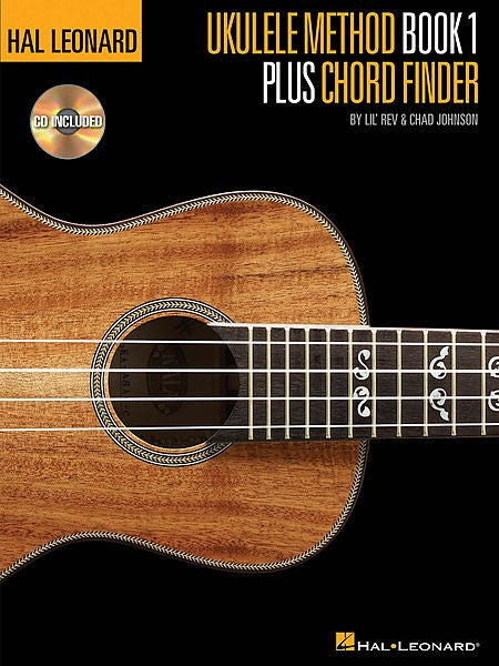 Ukulele Method Book 1- Plus Chord Finder, front
