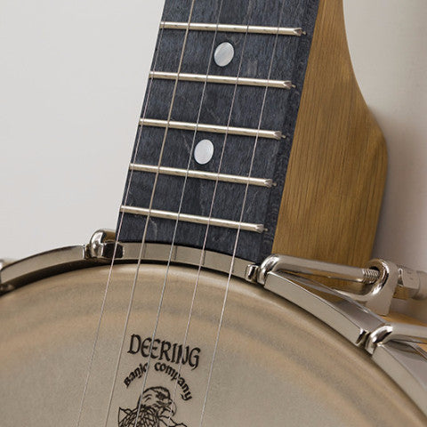 Vega White Oak open back 11" banjo pot neck