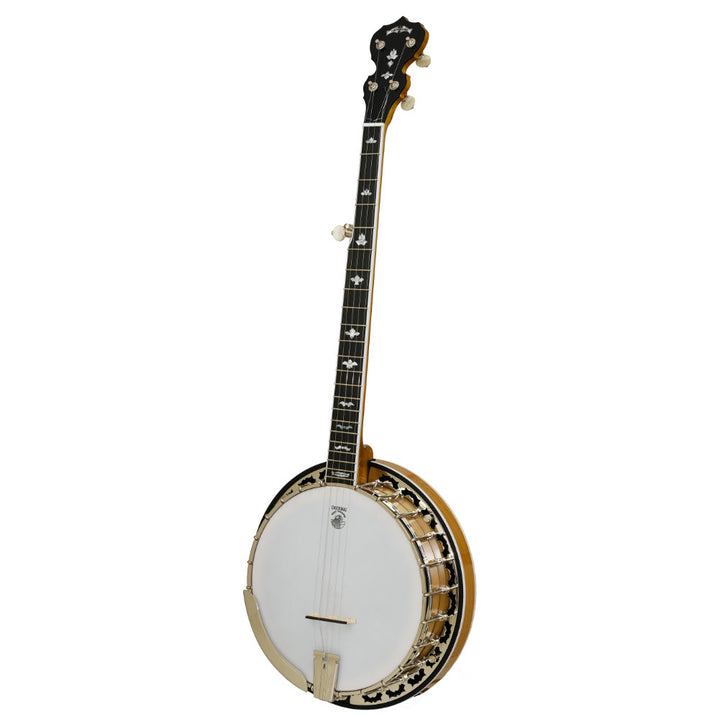 Deering White Lotus 5-String Banjo