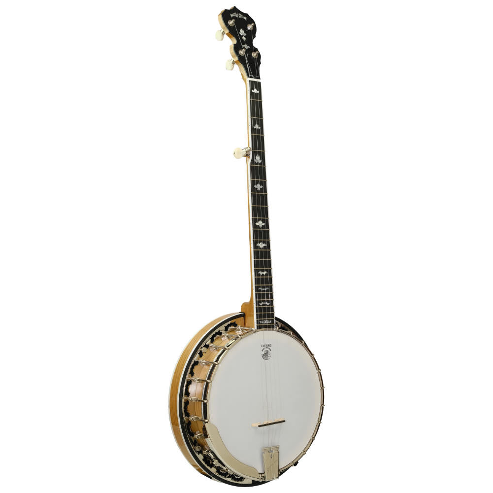 Deering White Lotus 5-String Banjo
