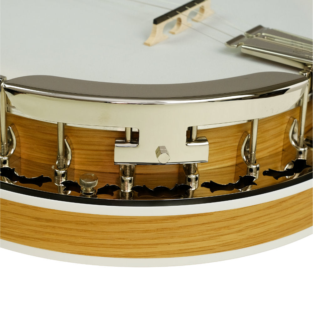 Deering White Lotus 5-String Banjo