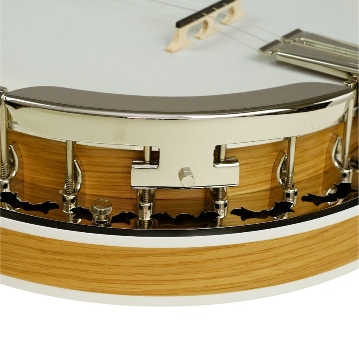 Deering White Lotus 5-String Banjo