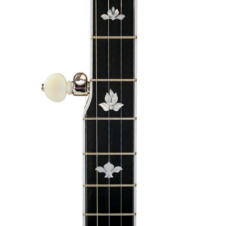 Deering White Lotus 5-String Banjo