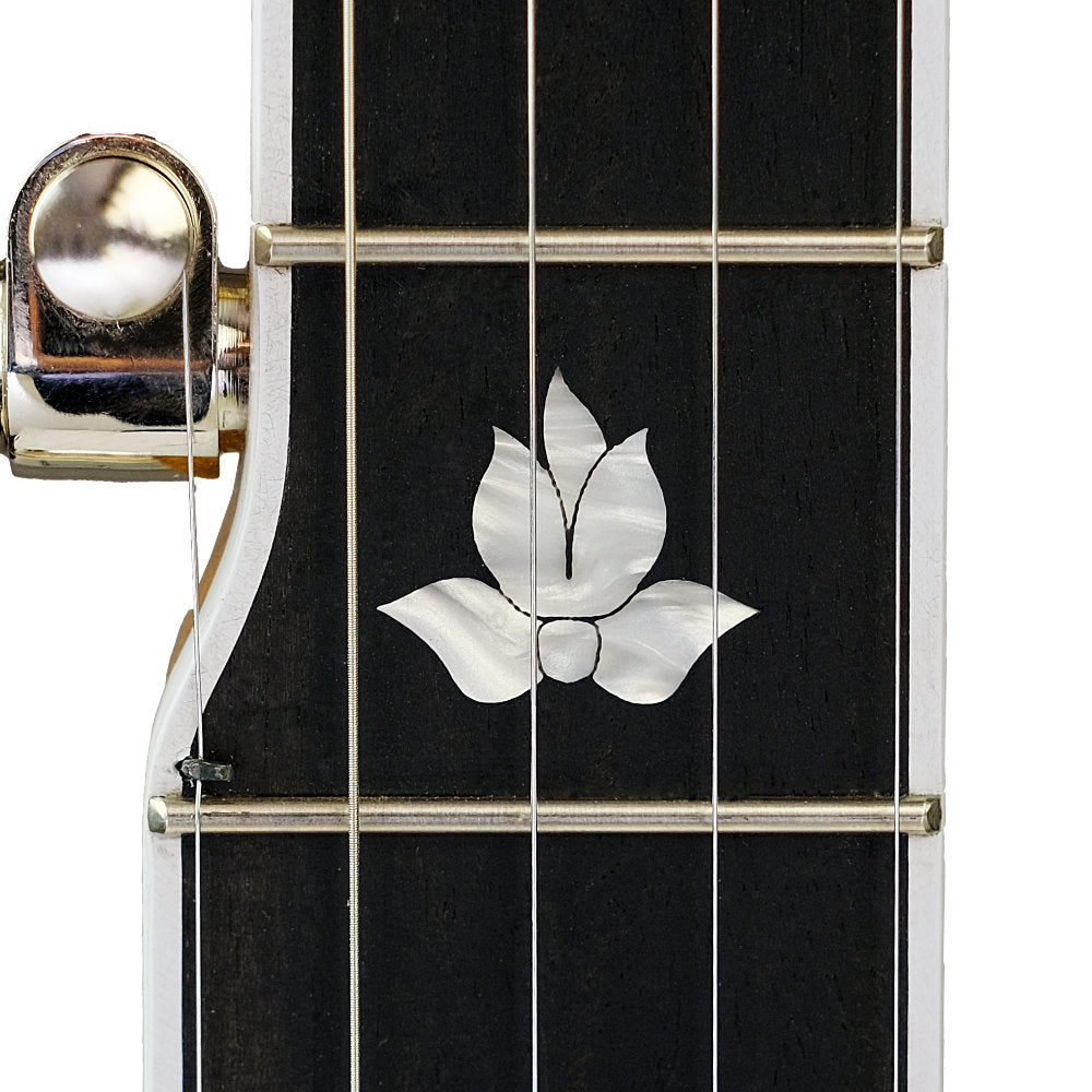 Deering White Lotus 5-String Banjo