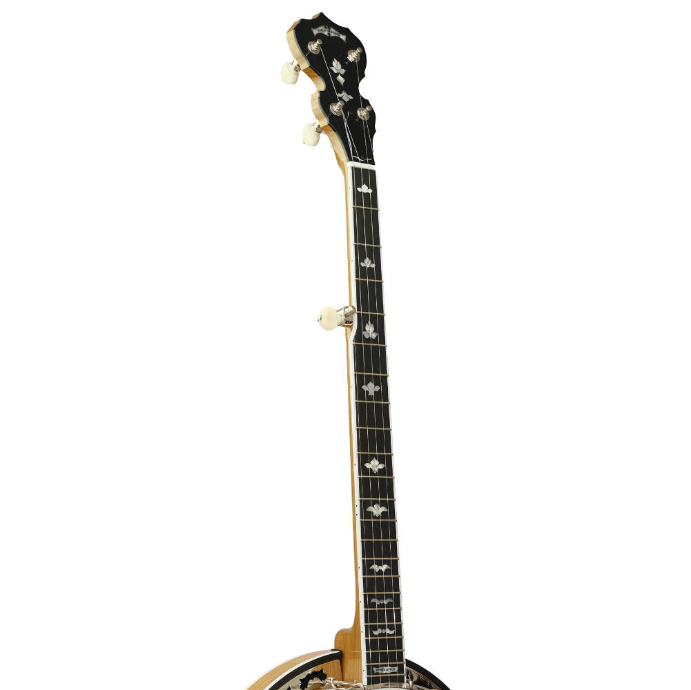 Deering White Lotus 5-String Banjo