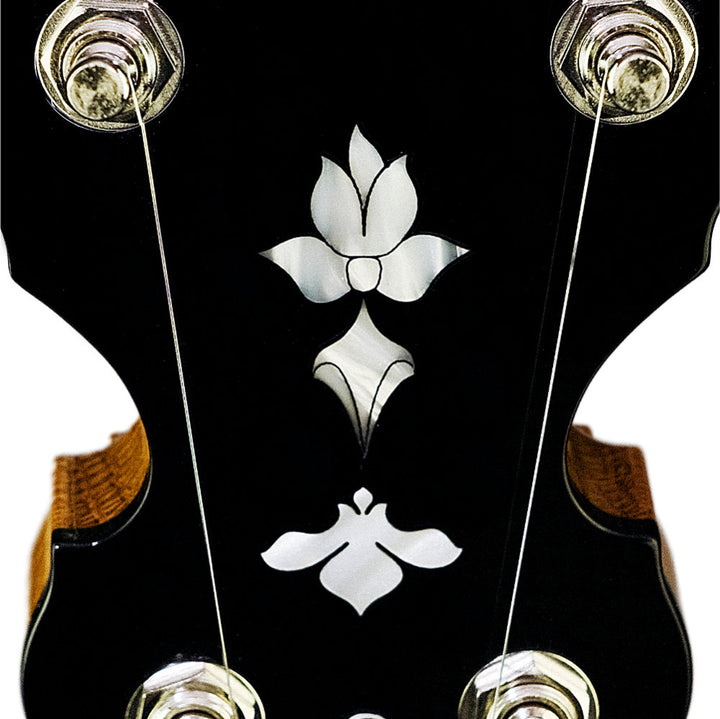 Deering White Lotus 5-String Banjo