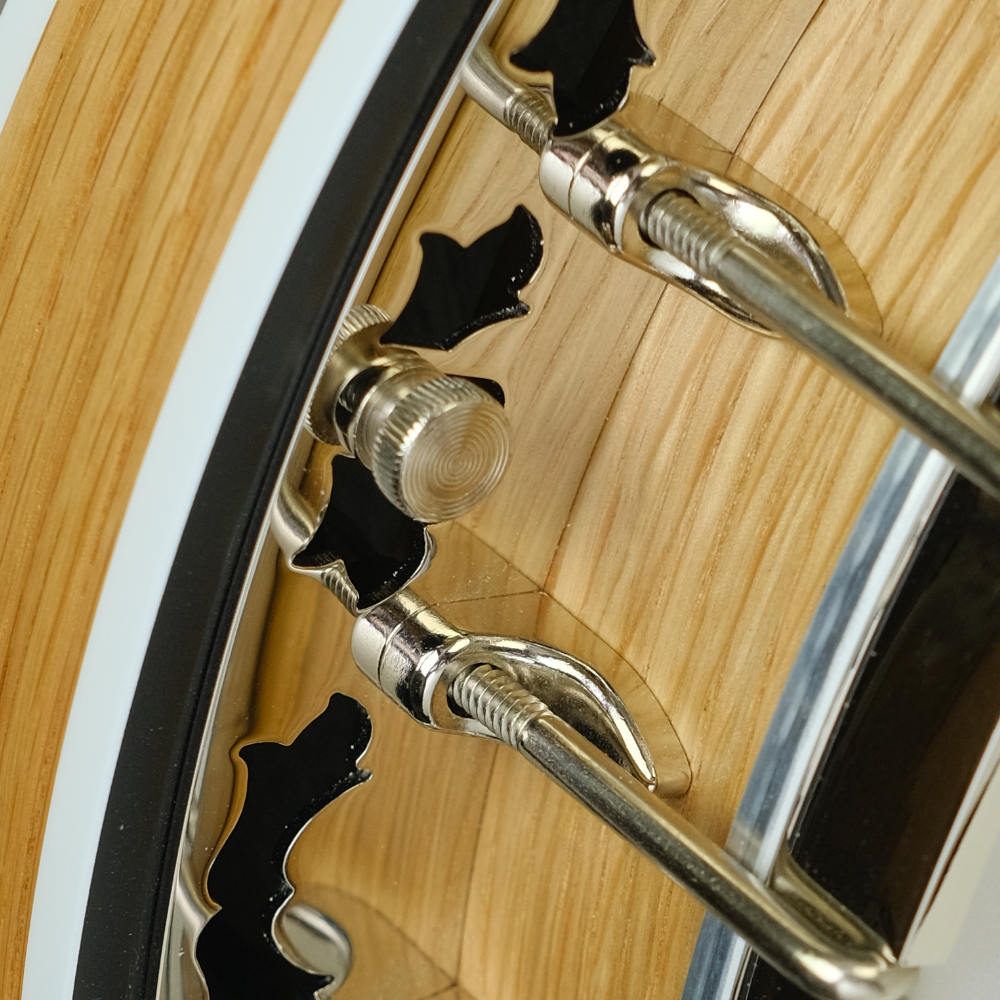 Deering White Lotus 5-String Banjo