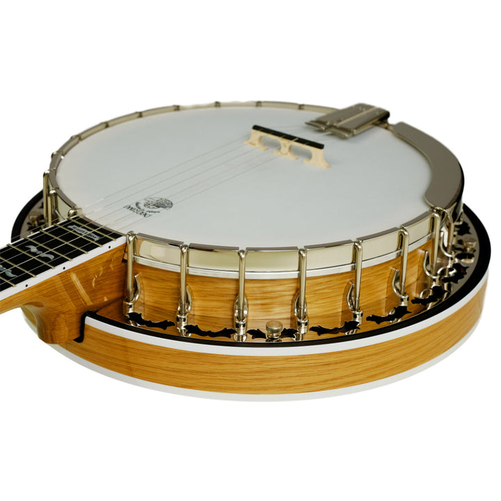 Deering White Lotus 5-String Banjo