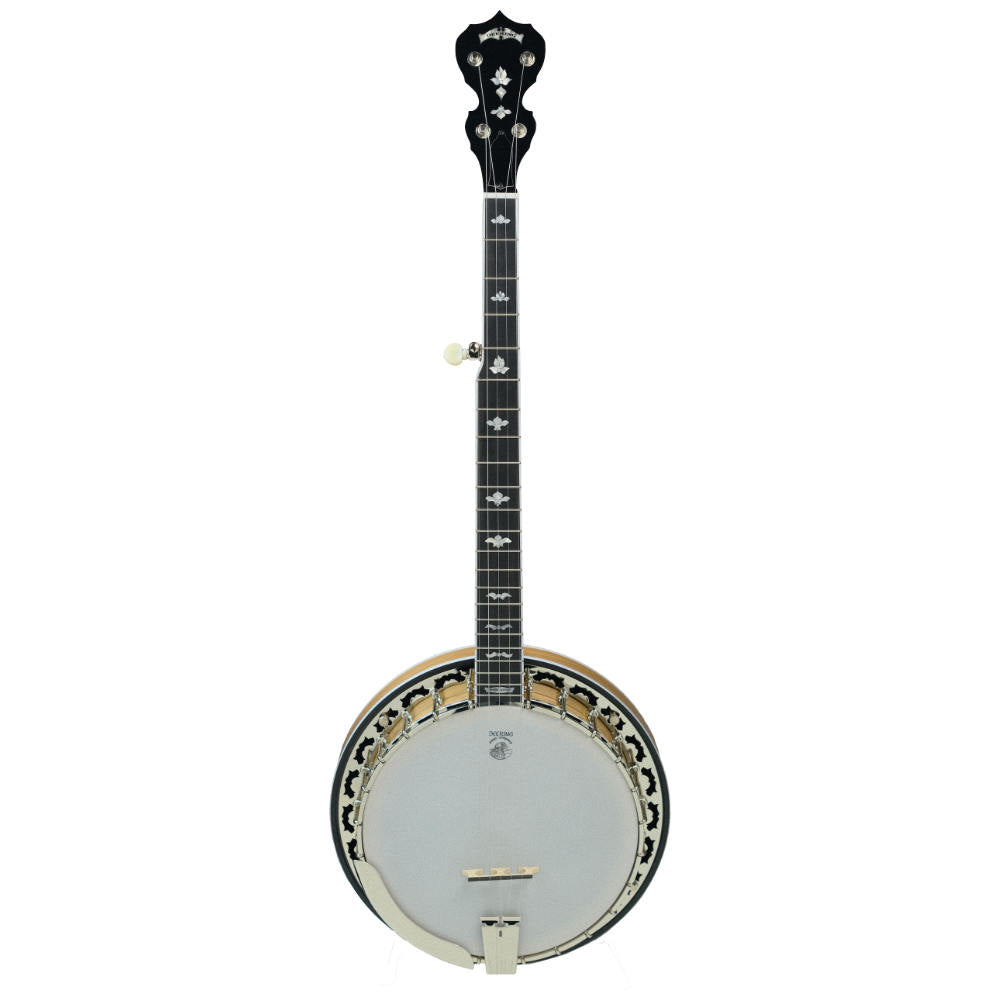 Deering White Lotus 5-String Banjo