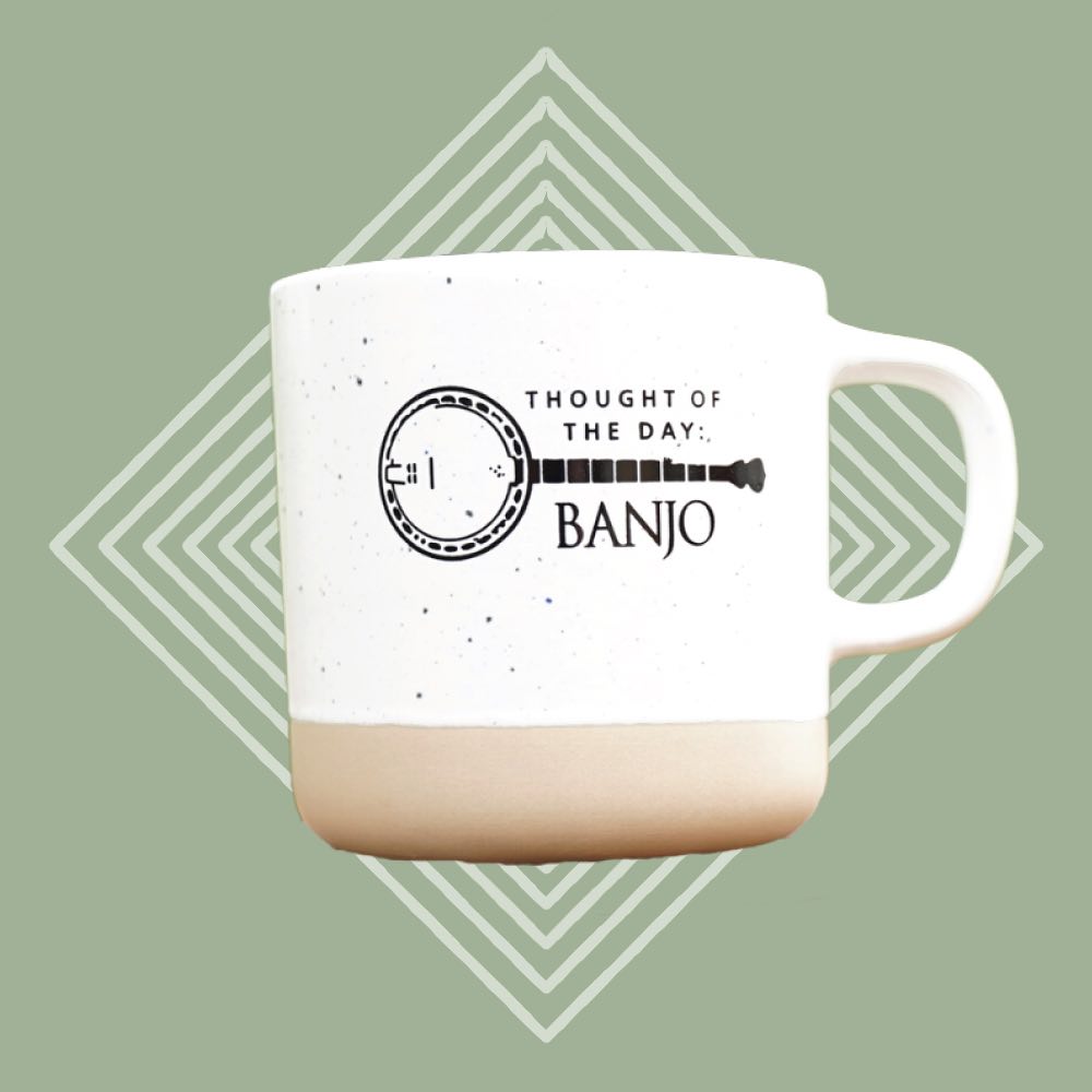 Deering Banjo Thoughts Mug