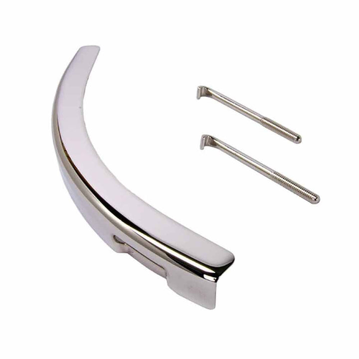 Goodtime Banjo Armrest, with flat hooks, white background