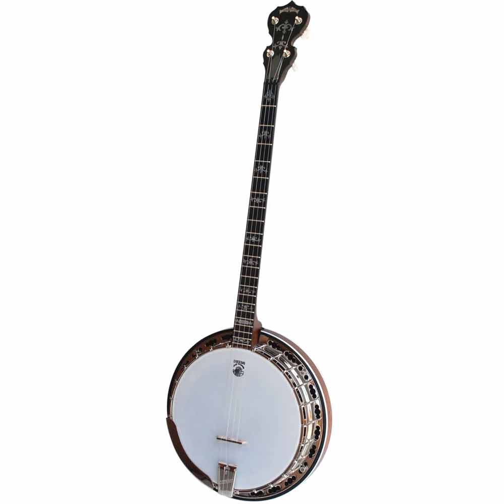 Deering Sierra Plectrum banjo front