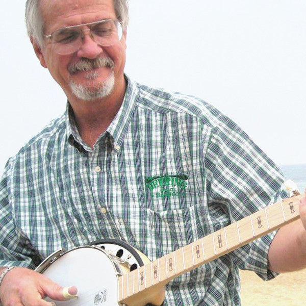 Greg Deering playing a Deering Goodtime Two banjo