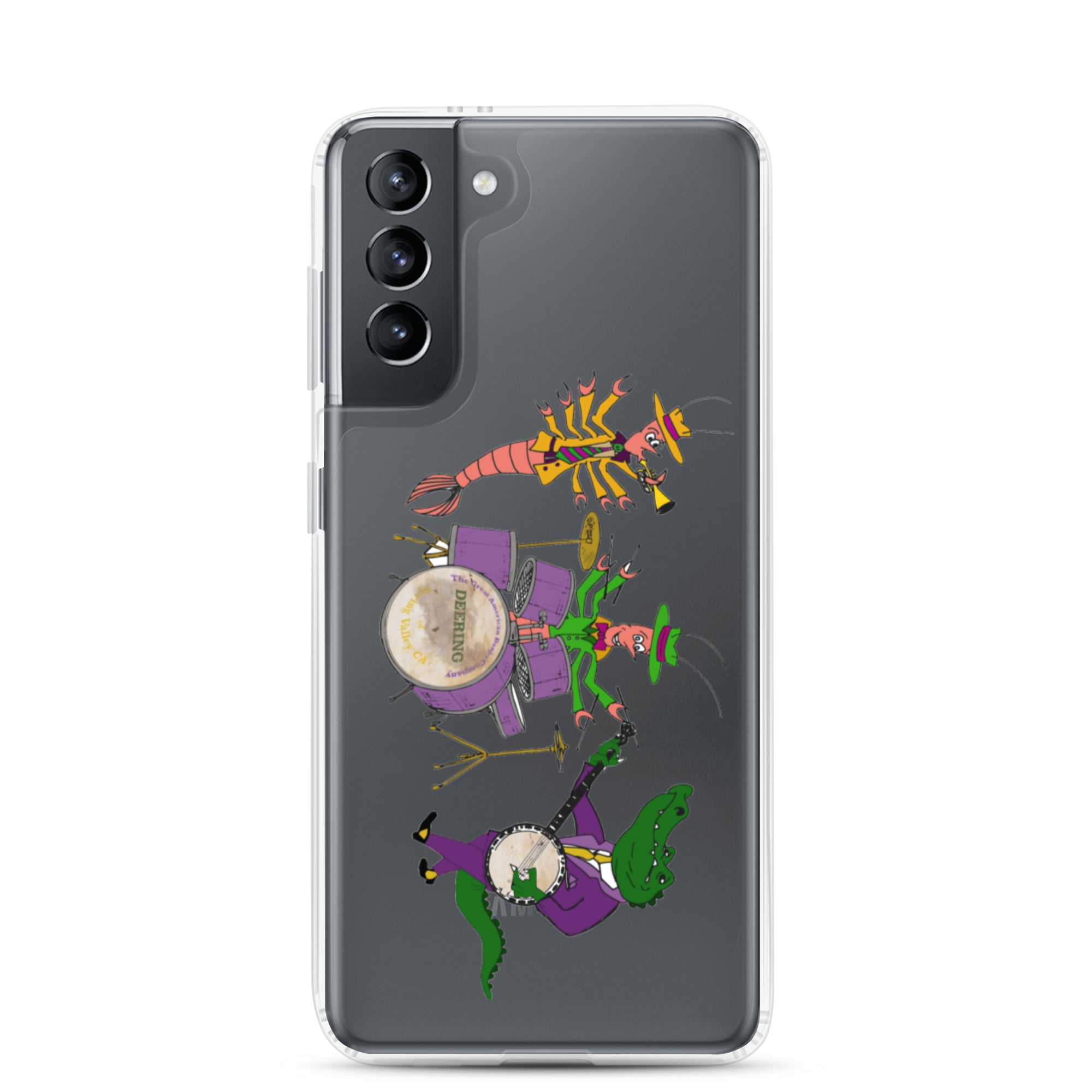 Deering Mardi Gras Jazz Band Samsung Phone Case