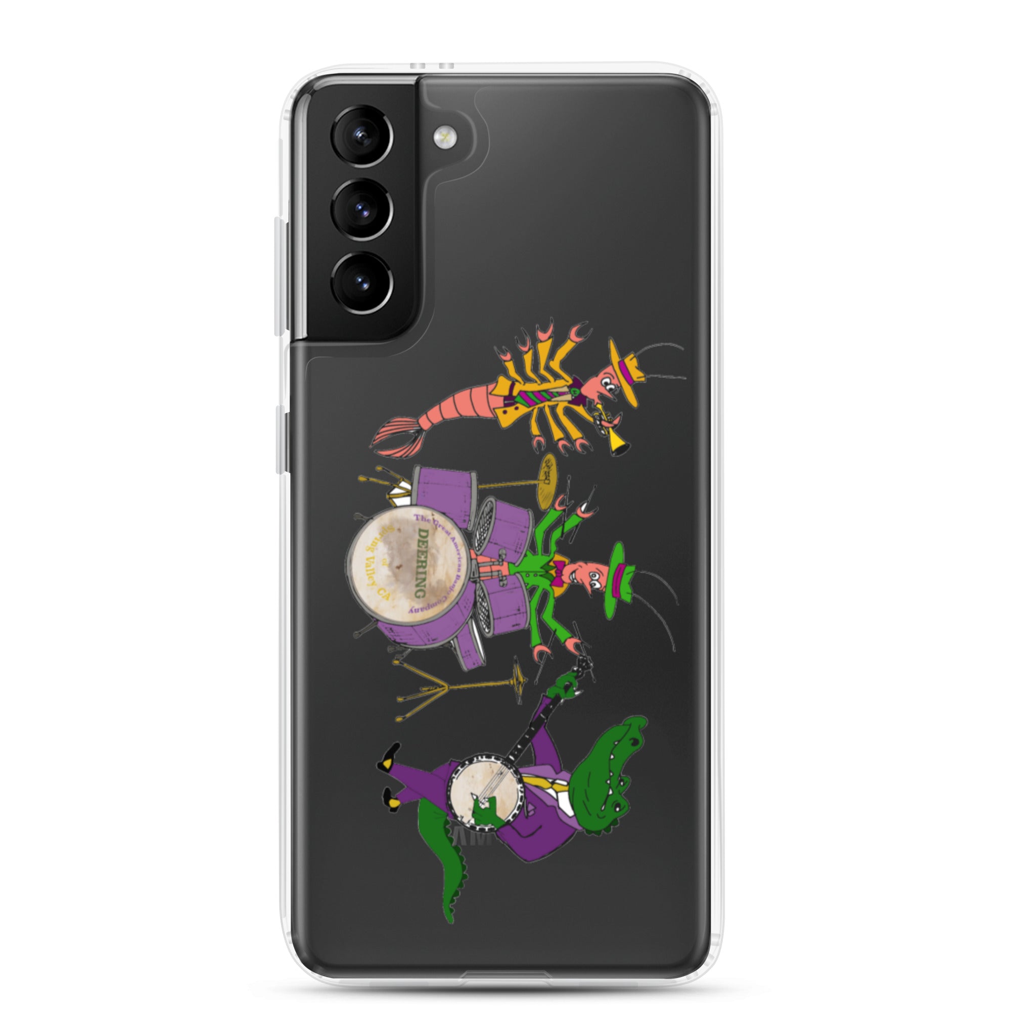 Deering Mardi Gras Jazz Band Samsung Phone Case