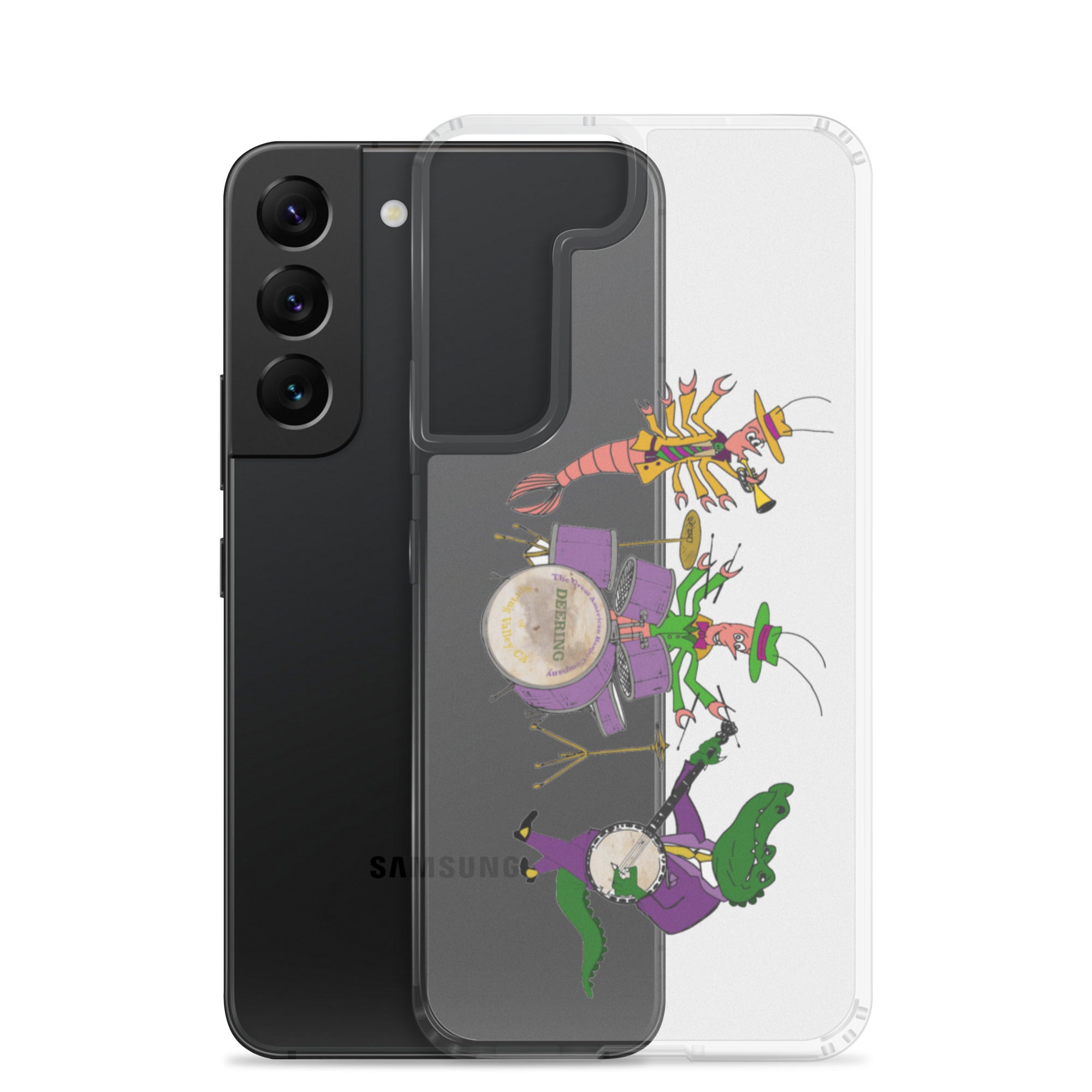 Deering Mardi Gras Jazz Band Samsung Phone Case