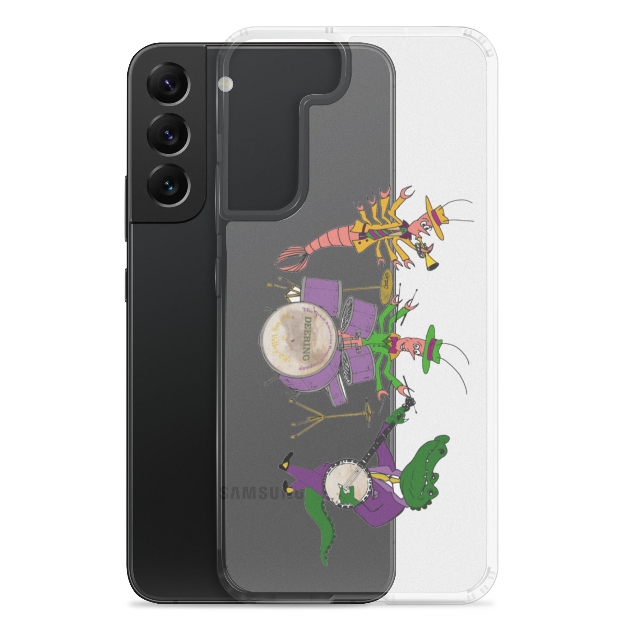 Deering Mardi Gras Jazz Band Samsung Phone Case