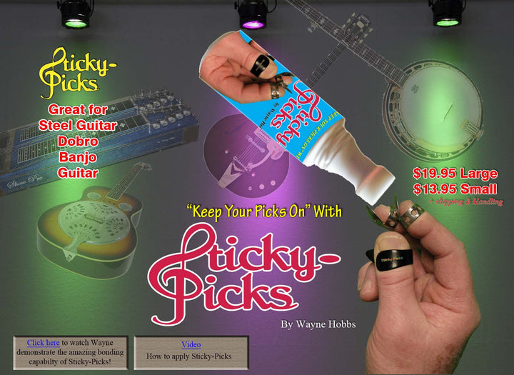 Sticky Picks ad