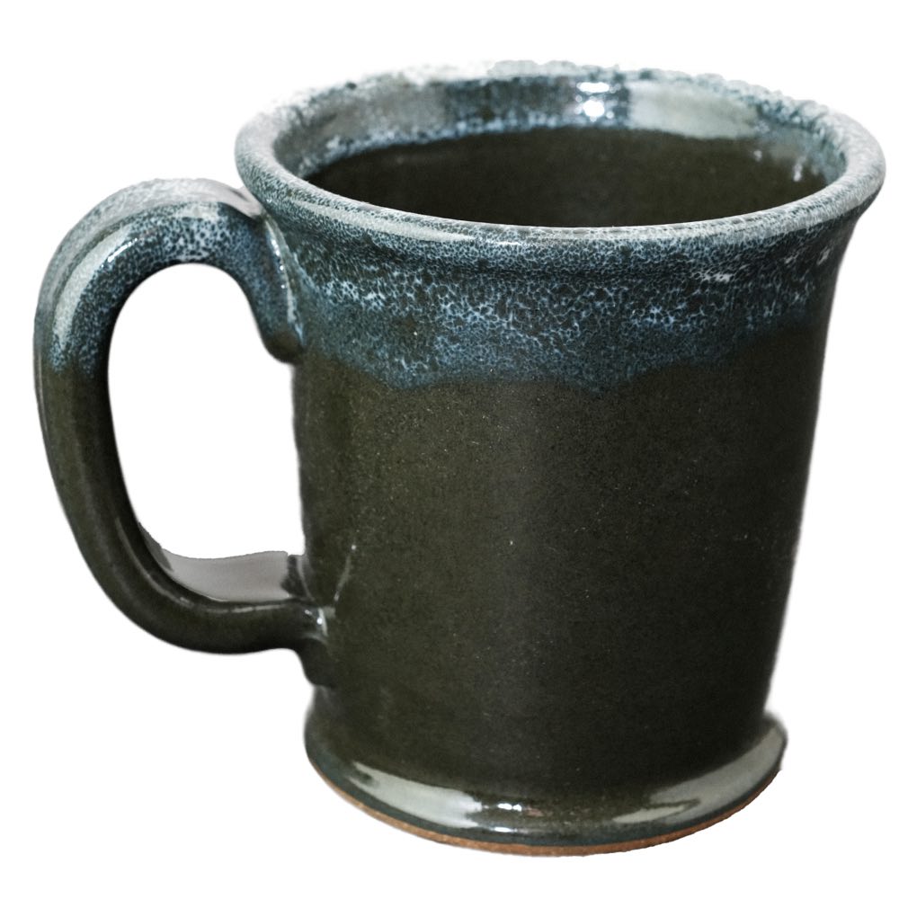 Deering Stoneware Mug - Aqua Verde - Mug - Back