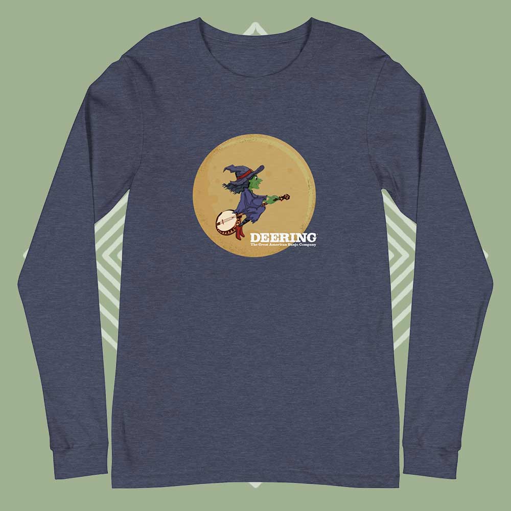 Deering Banjo Witch Long Sleeve T-Shirt