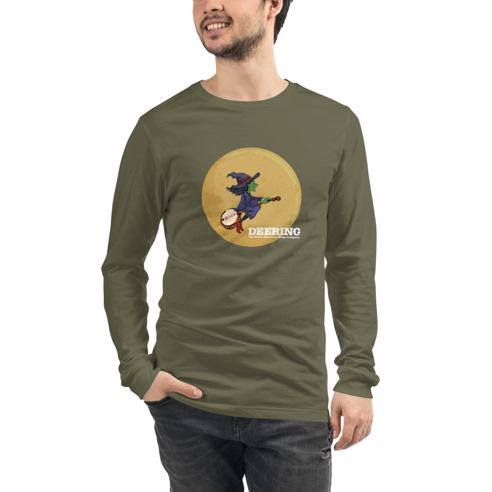 Deering Banjo Witch Long Sleeve T-Shirt