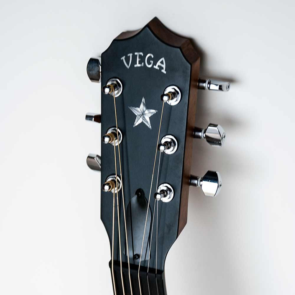 Vega Senator 6 String Banjo - peghead