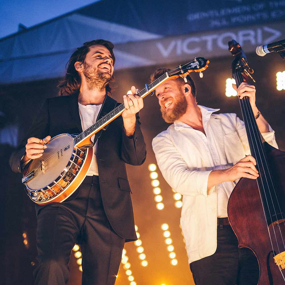 Winston Marshall and Ted Dwane